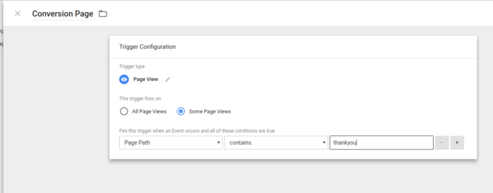 Google Tag Manager Conversion Tracking
