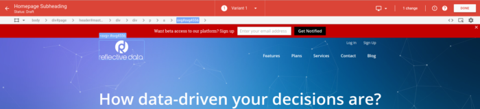 Google Optimize