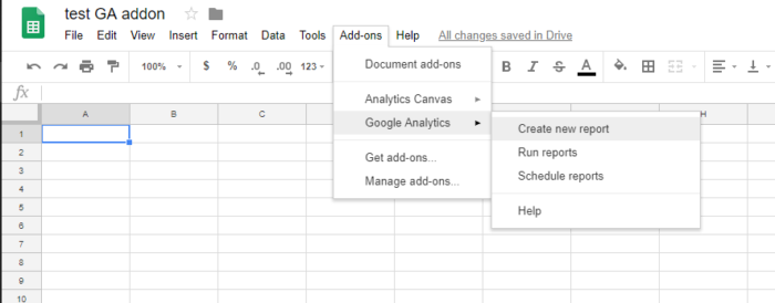 Run Google Analytics Report