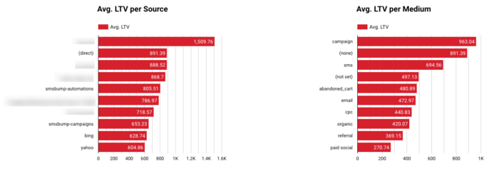 Example of an LTV report